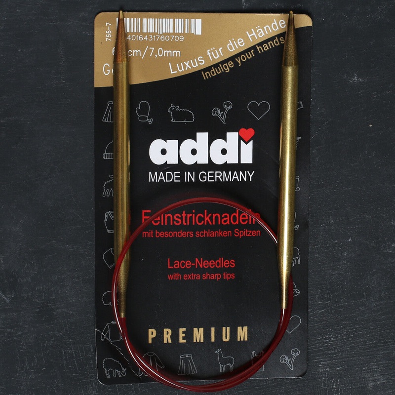 Addi Lace 7mm 60cm Circular Knitting Needle – 755-7