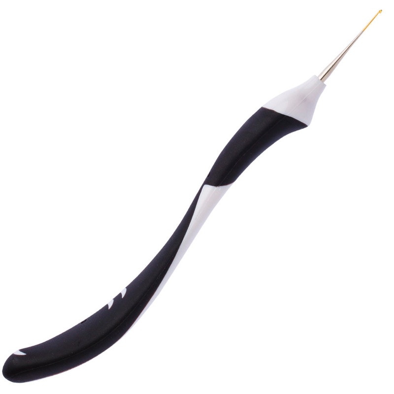 Addi Swing Mini N0:20 0.6 mm 16 cm Ergonomic Crochet Hook – 145-7