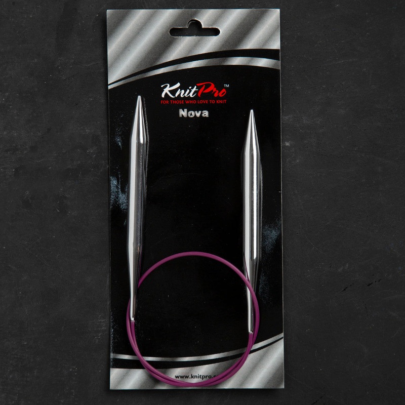 KnitPro Nova Metal 10 Mm 60 Cm Fixed Circular Needle – 11331