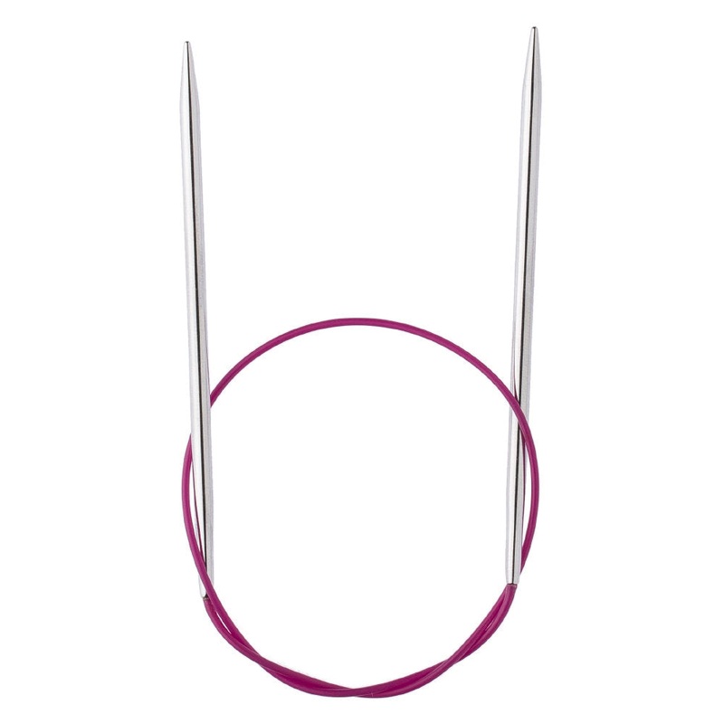 KnitPro Nova Metal 3 Mm 40 Cm Fixed Circular Needle – 11303