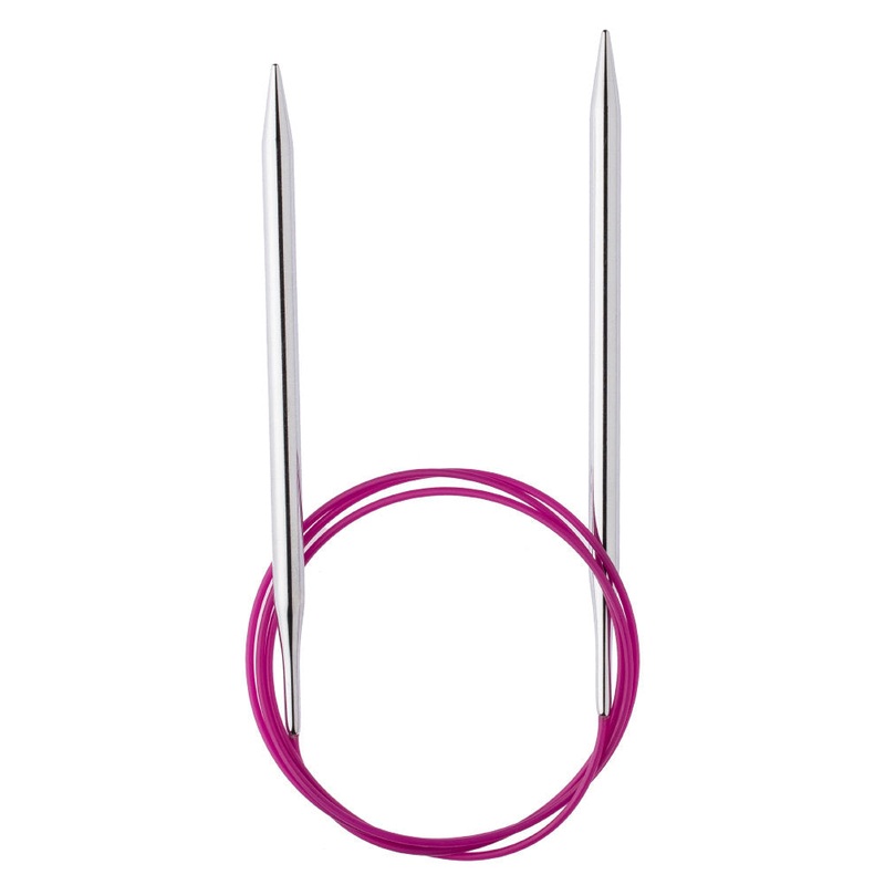 KnitPro Nova Metal 5 Mm 100 Cm Fixed Circular Needle – 13354