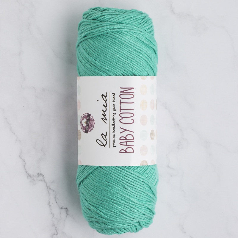 La Mia Baby Cotton Yarn, Green – L044
