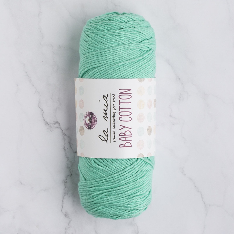 La Mia Baby Cotton Yarn, Pastel Green – L027