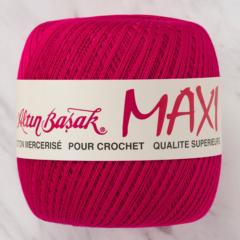 Altinbasak Maxi Lace Making Thread, Cherry Red – 358