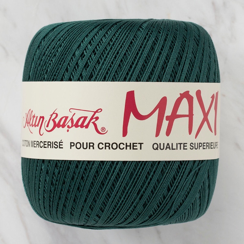 Altinbasak Maxi Lace Making Thread, Dark Green – 9919
