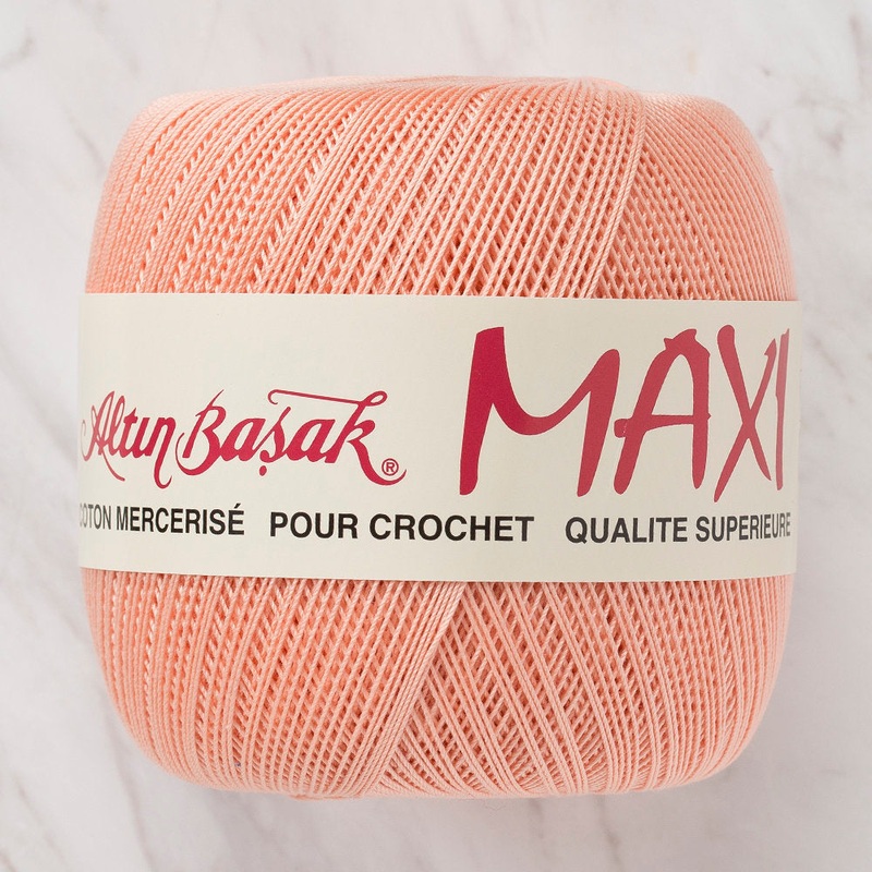 Altinbasak Maxi Lace Making Thread, Pinkish Orange – 322