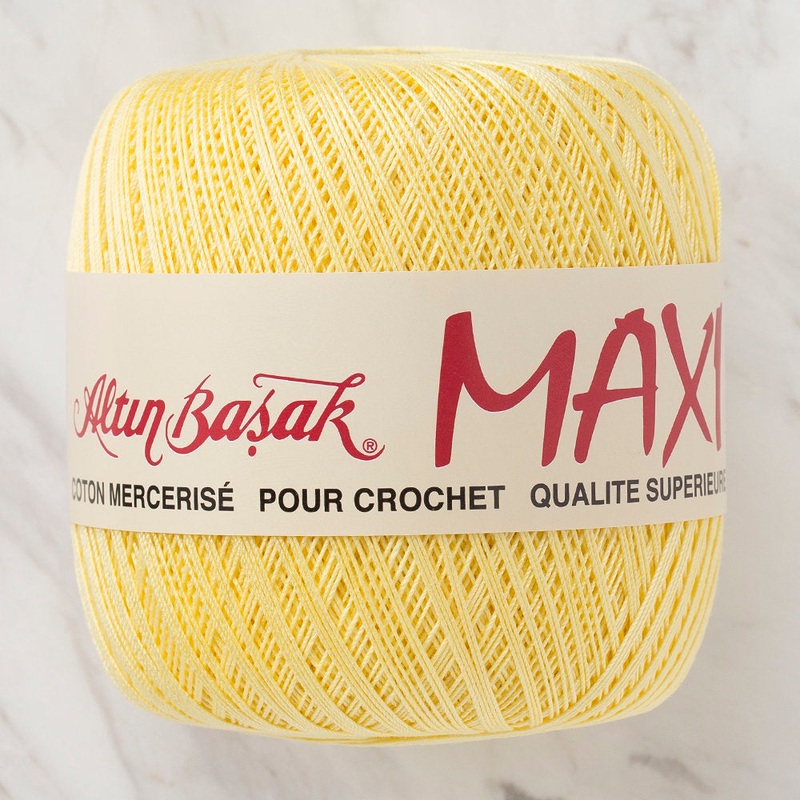 Altinbasak Maxi Lace Making Thread, Yellow – 0303