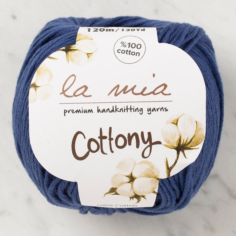 La Mia Cottony Baby Yarn, Blue – L028