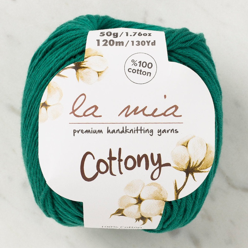 La Mia Cottony Baby Yarn, Green – L030