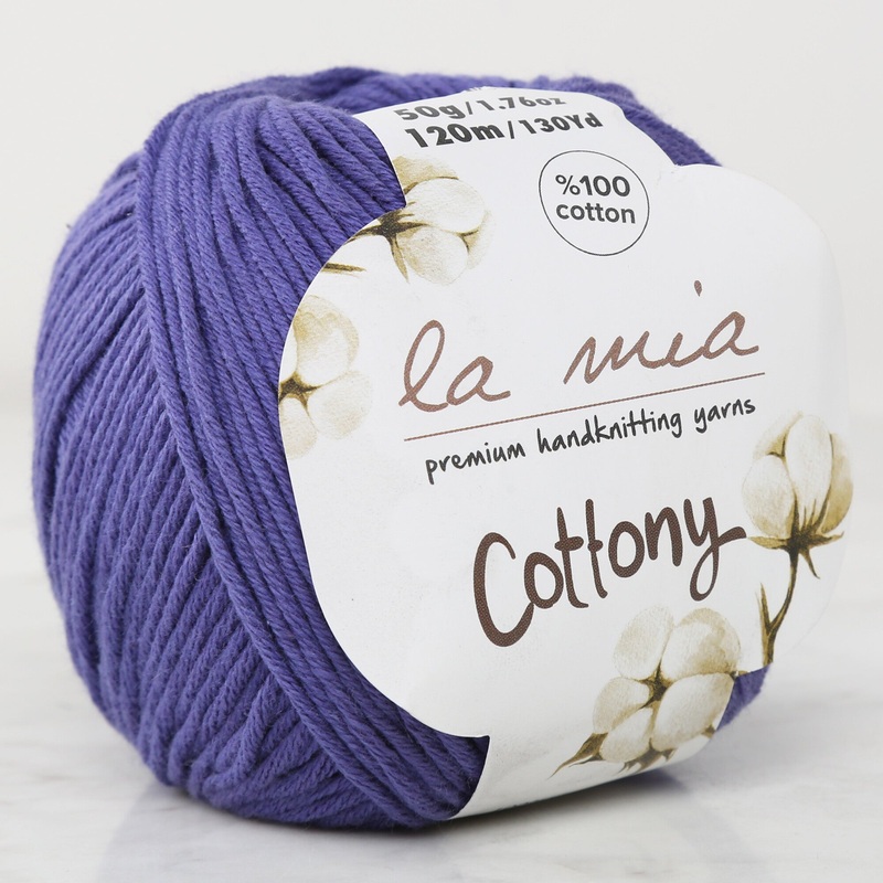 La Mia Cottony Baby Yarn, Purple – L027