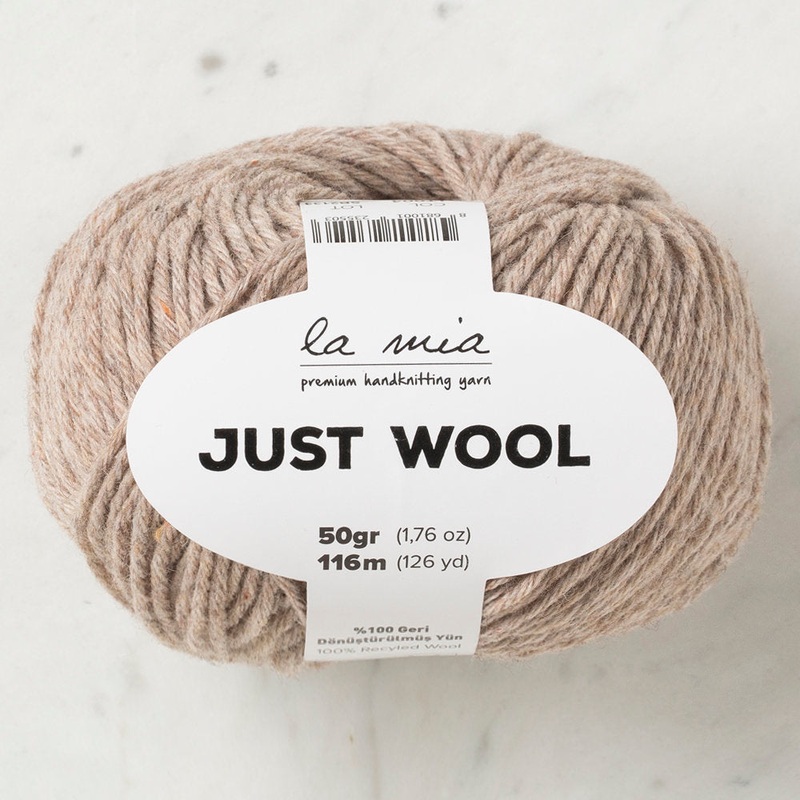 La Mia Just Wool Yarn, Beige – LT004