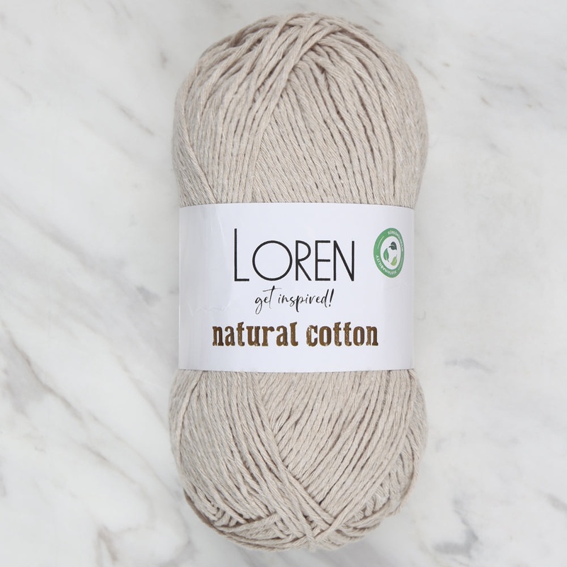 Loren Natural Cotton Yarn, Green – R089