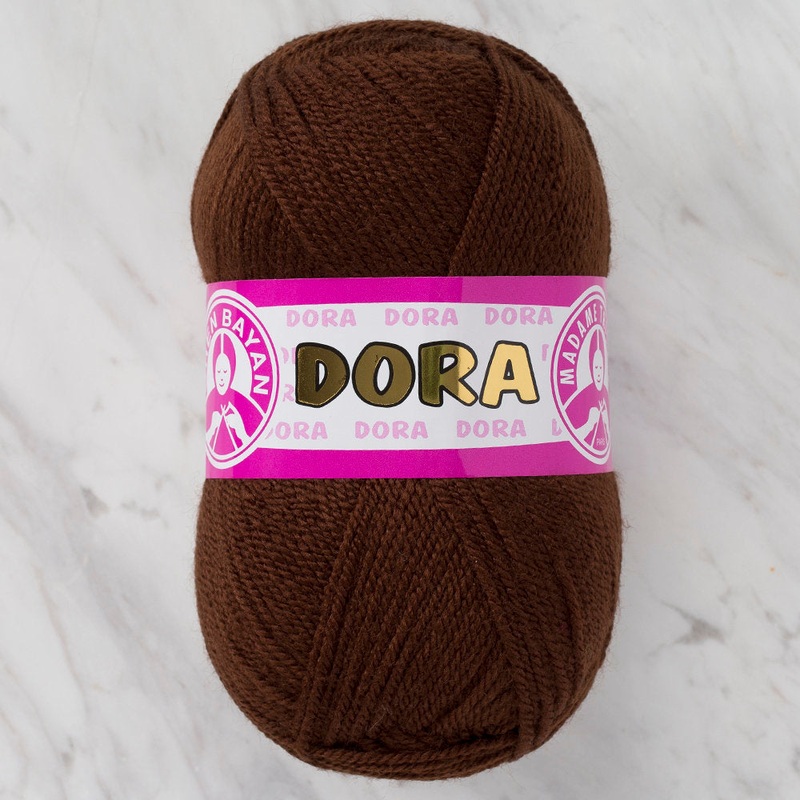 Madame Tricote Paris Dora Yarn, Brown – 083