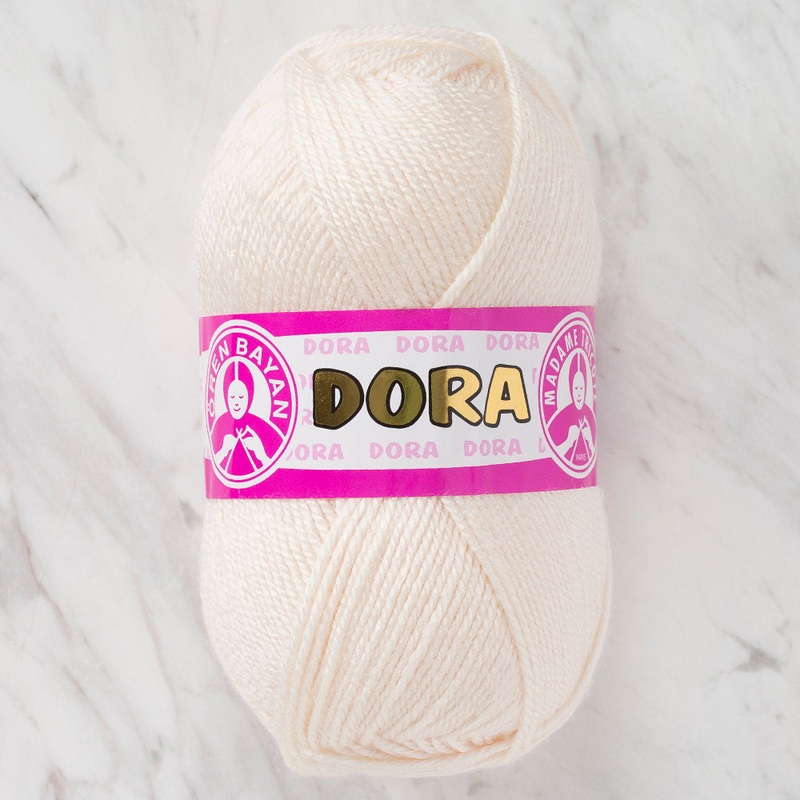 Madame Tricote Paris Dora Yarn, Cream – 004