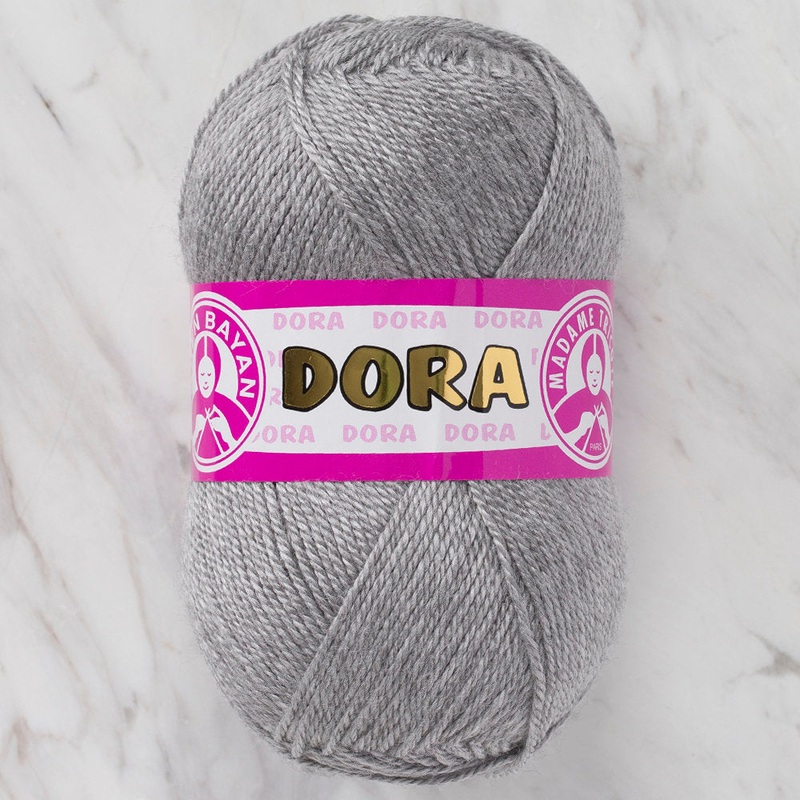 Madame Tricote Paris Dora Yarn, Grey – 007