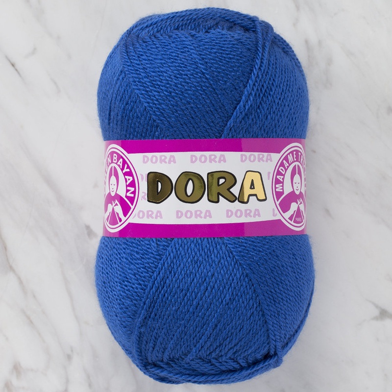 Madame Tricote Paris Dora Yarn, Saks Blue – 016