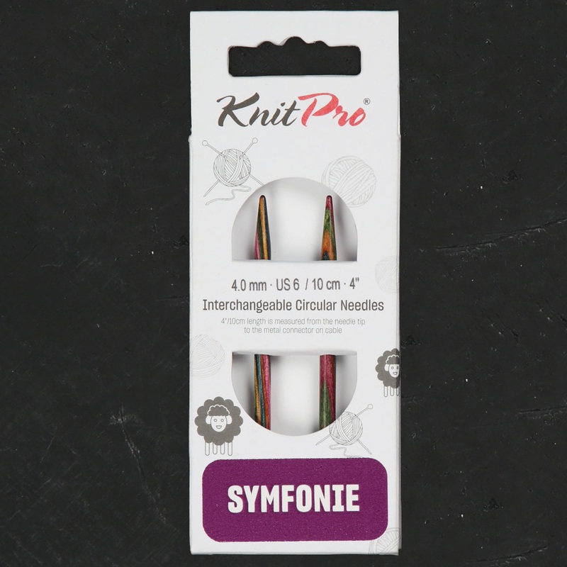 KnitPro Symfonie 4 Mm 8.5 Cm Interchangeable Circular Needles – 20424
