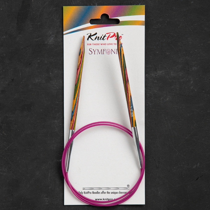 KnitPro Symfonie 5.5 mm 80 cm Wooden Circular Needles – 21340