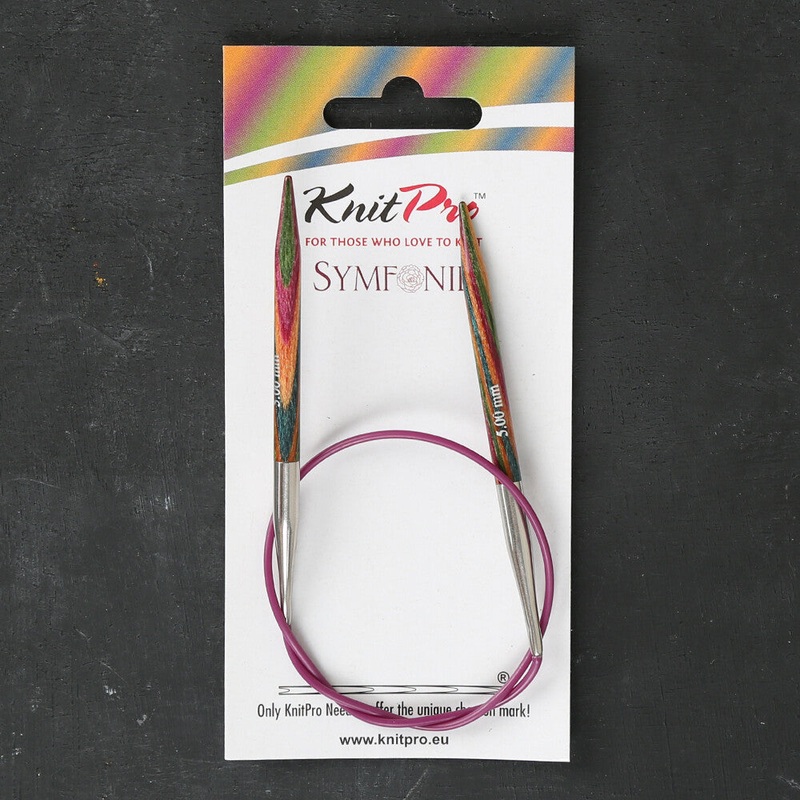 KnitPro Symfonie 5 Mm 40 Cm Wooden Circular Needles – 20311