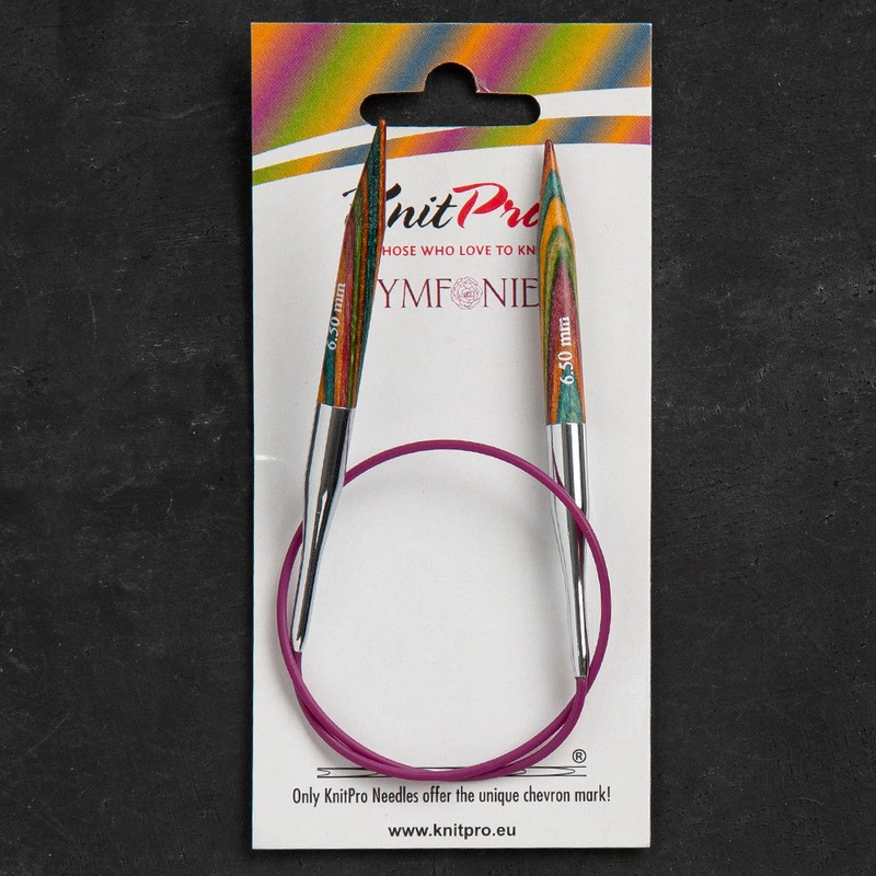 KnitPro Symfonie 6.5 Mm 40 Cm Wooden Circular Needles – 20314
