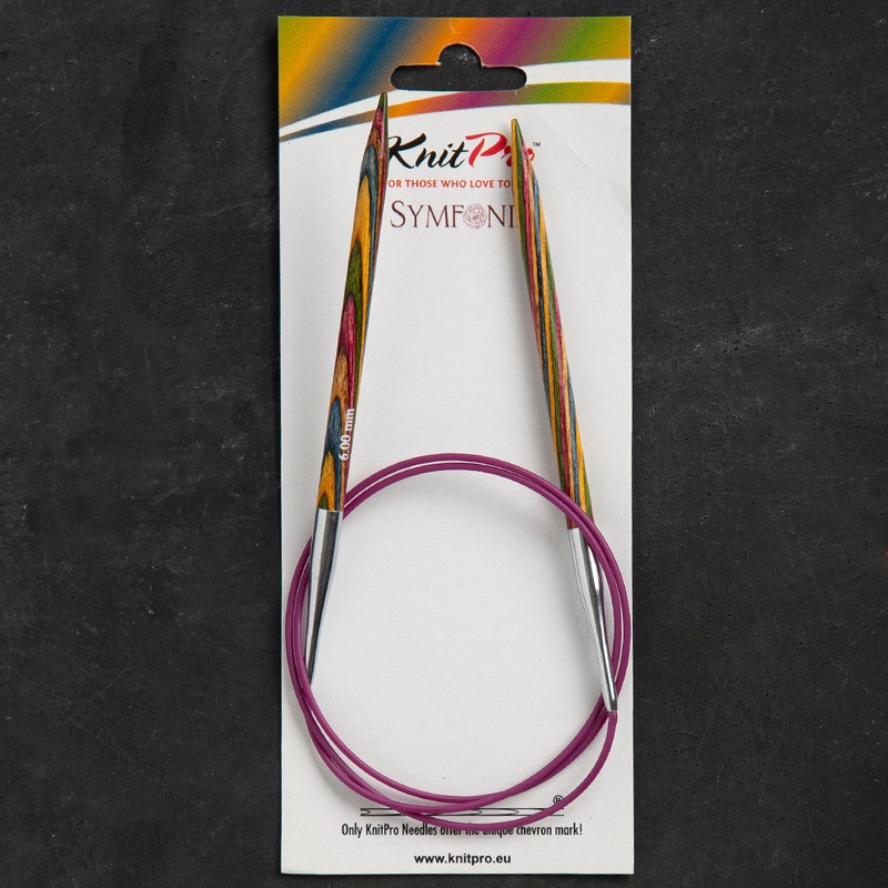 KnitPro Symfonie 6 Mm 80 Cm Wooden Circular Needles – 21341