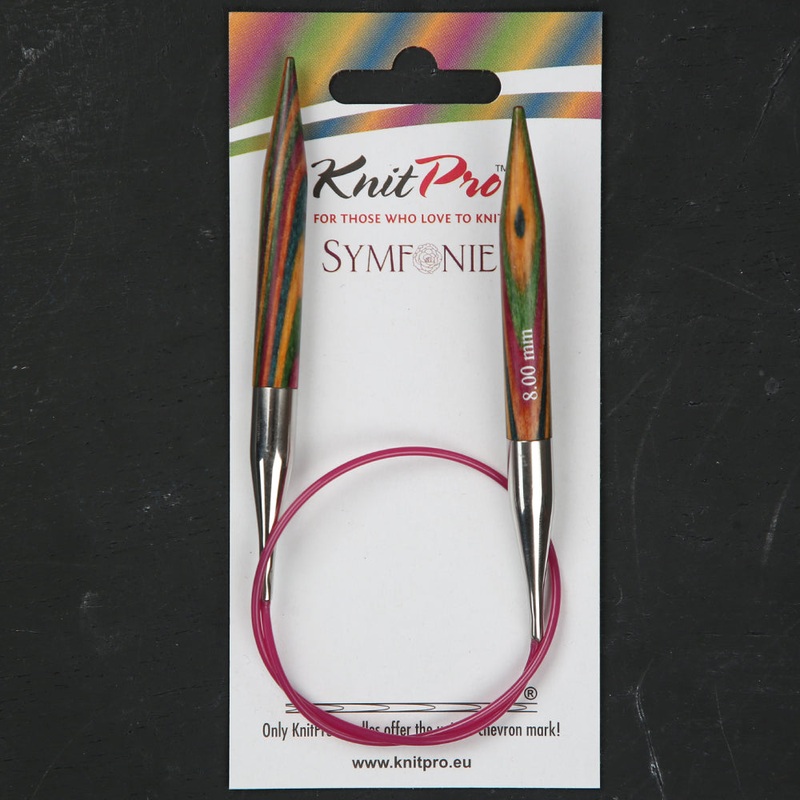KnitPro Symfonie 8 Mm 40 Cm Wooden Circular Needles – 20315