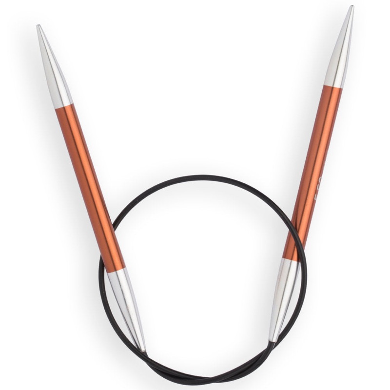 KnitPro Zing 5.5 Mm 40 Cm Metal Circular Needles, – 47072