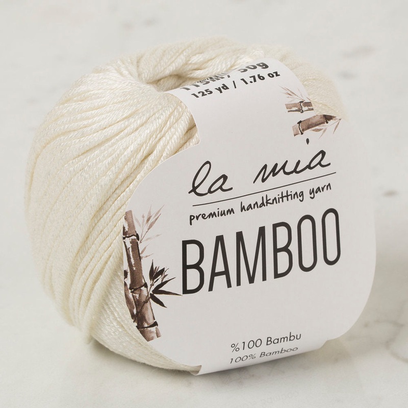 La Mia Bamboo Yarn, Cream – L155