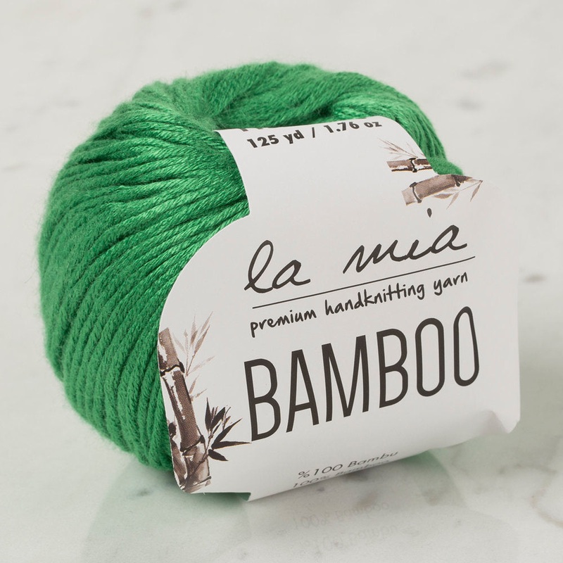 La Mia Bamboo Yarn, Green – L114