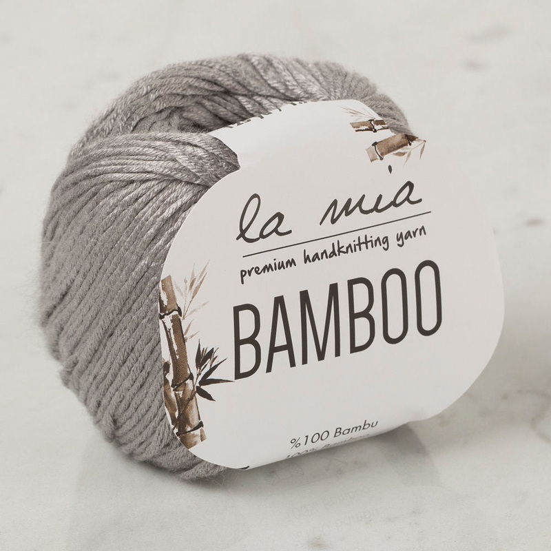 La Mia Bamboo Yarn, Grey – L031