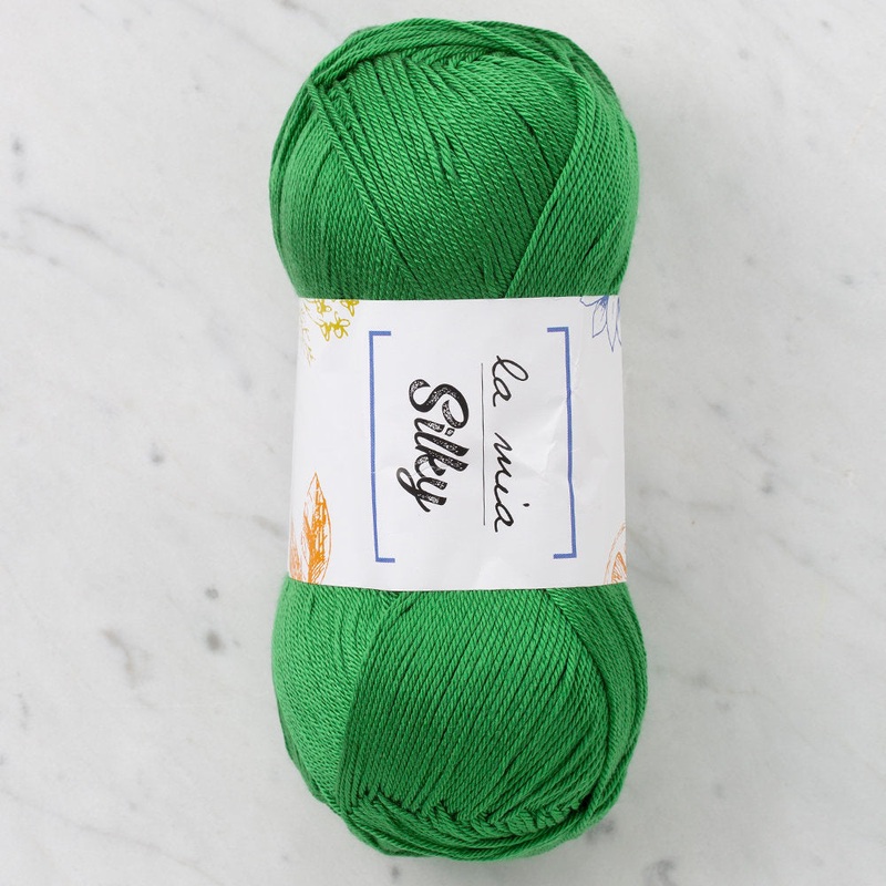 La Mia Silky Yarn, Green – L024