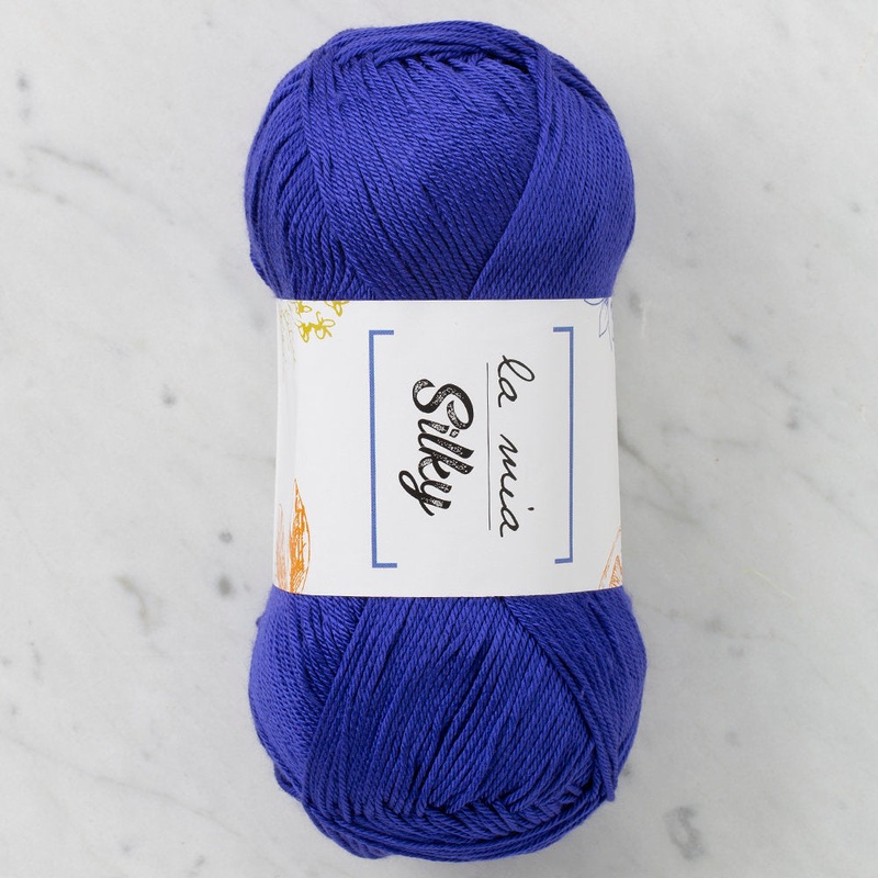 La Mia Silky Yarn, Saks Blue – L020