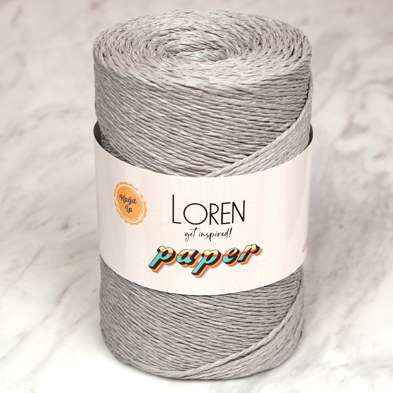 Loren Paper Yarn, Antracite – RH30
