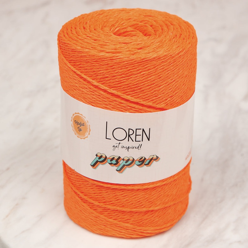 Loren Paper Yarn, Orange – RH21