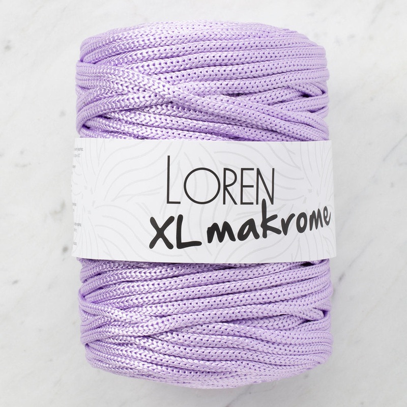 Loren XL Makrome Cord, Lilac – R037