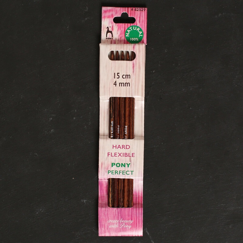 Pony Perfect 4.00mm Double Pointed Needle – 42529