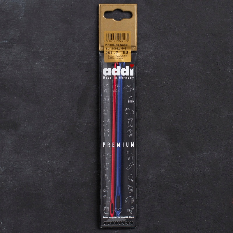 Addi 2 Sizes Knooking Needle Set – 281-7