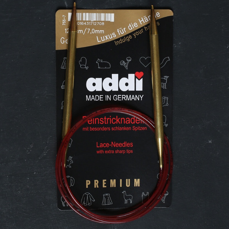 Addi 7mm 120cm Lace Circular Knitting Needles – 755-7