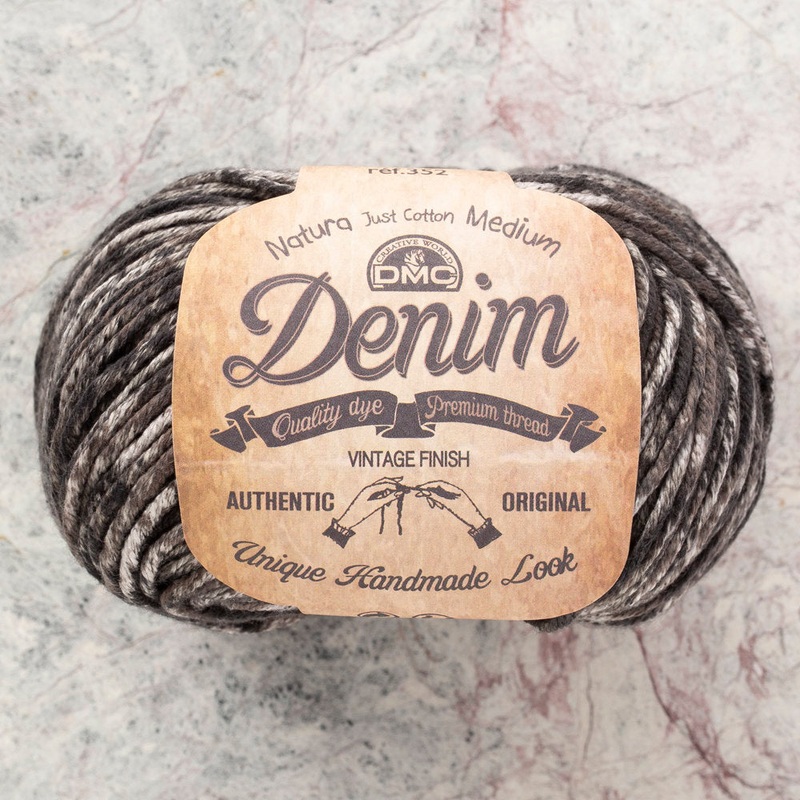 DMC Natura Denim Yarn, Dark Shadow – 12