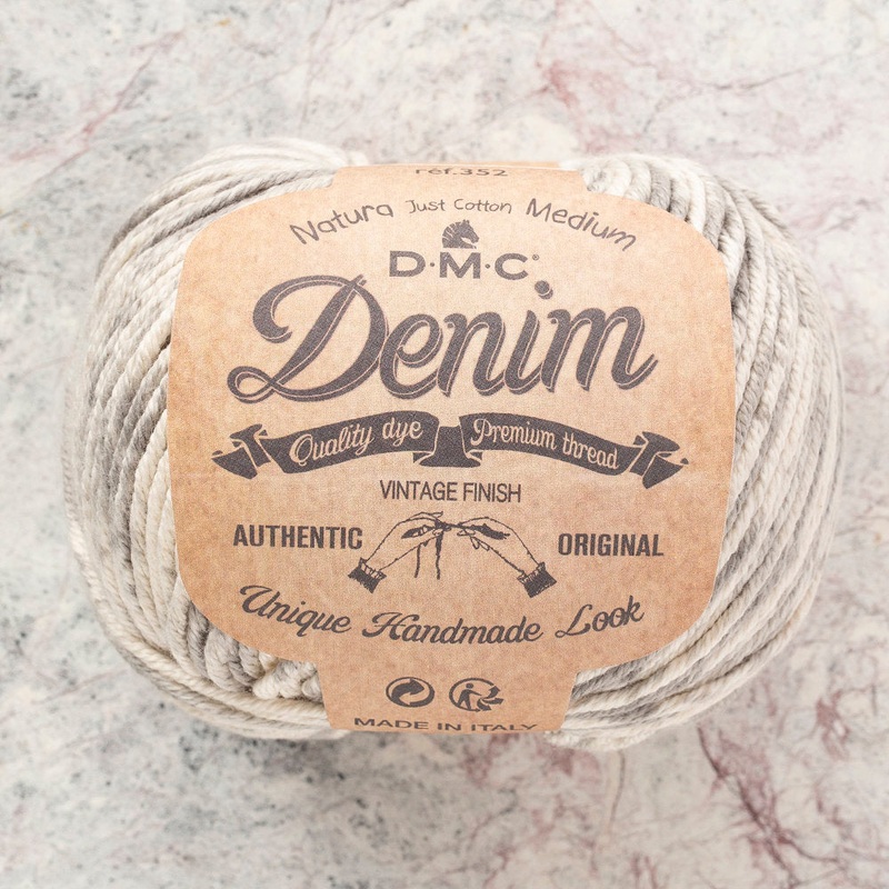 DMC Natura Denim Yarn, Gainsboro – 132