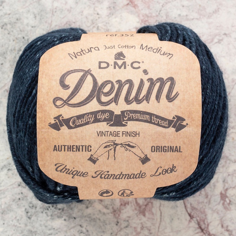 DMC Natura Denim Yarn, Indigo – 07