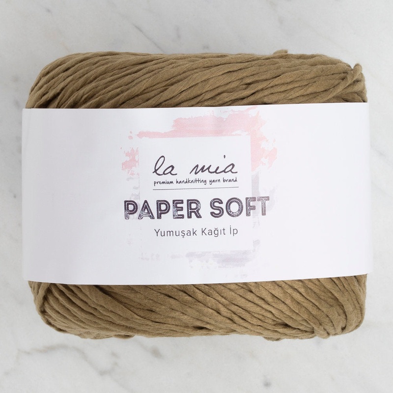 La Mia Paper Soft Yarn, Green – L053
