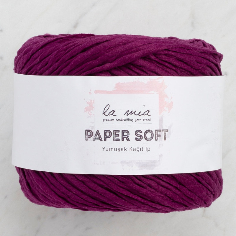 La Mia Paper Soft Yarn, Purple – L039
