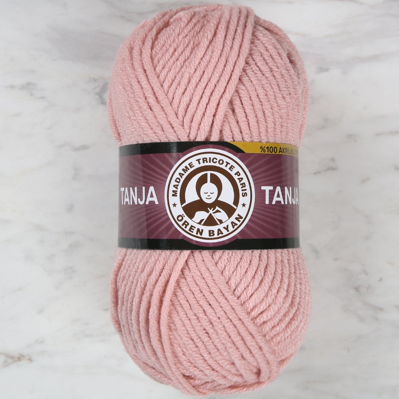 Madame Tricote Paris Tango/Tanja Knitting Yarn, Pink – 001