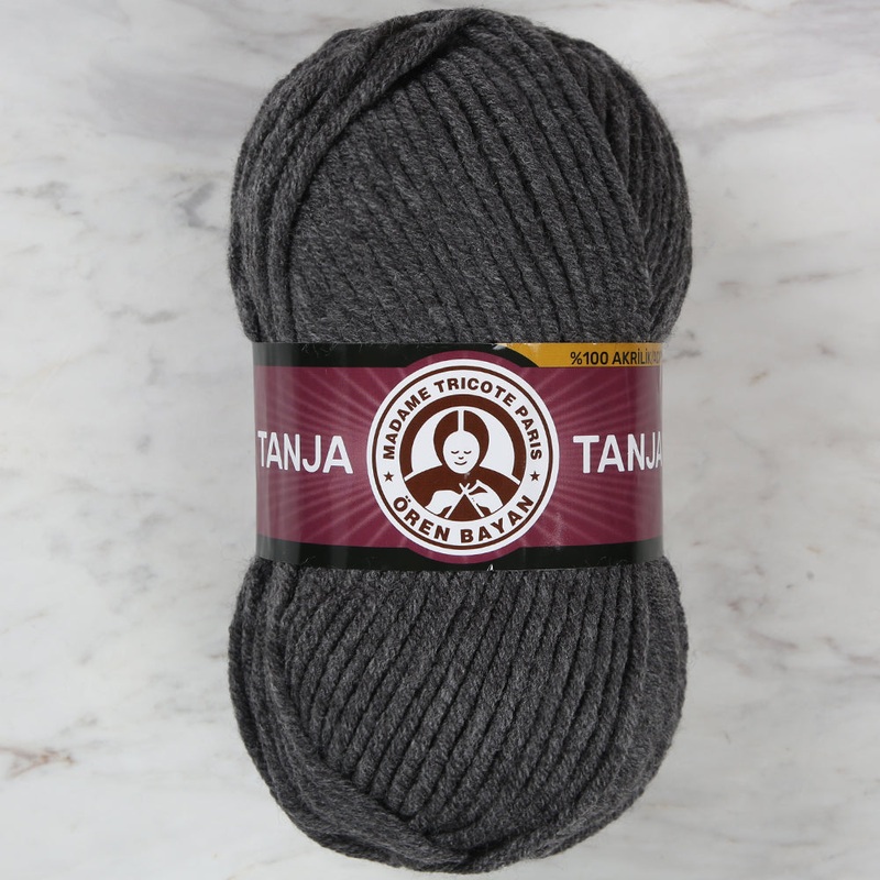 Madame Tricote Paris Tango/Tanja Knitting Yarn, Smoked Grey – 009