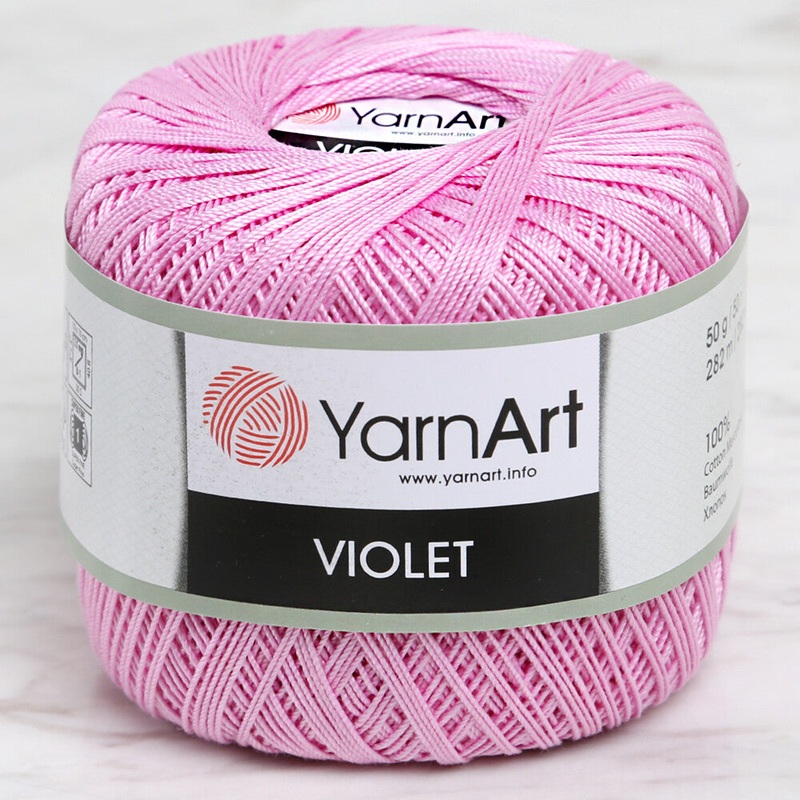 YarnArt Violet Yarn, Pink – 319