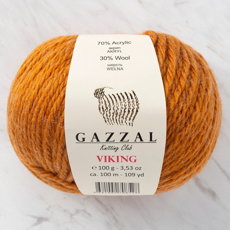 Gazzal Viking Yarn, Cinnemon Brown – C4020