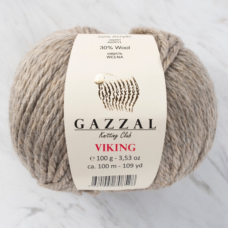 Gazzal Viking Yarn, Mink Color – C4004