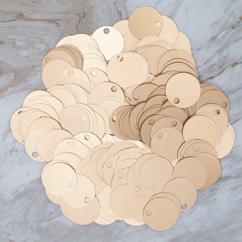 Loren 30 mm Large Sequin, Bronze – R-265