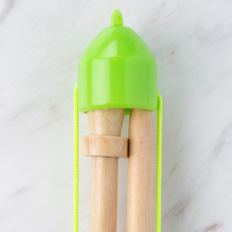 Loren Knitting Needle Point Protectors, Green